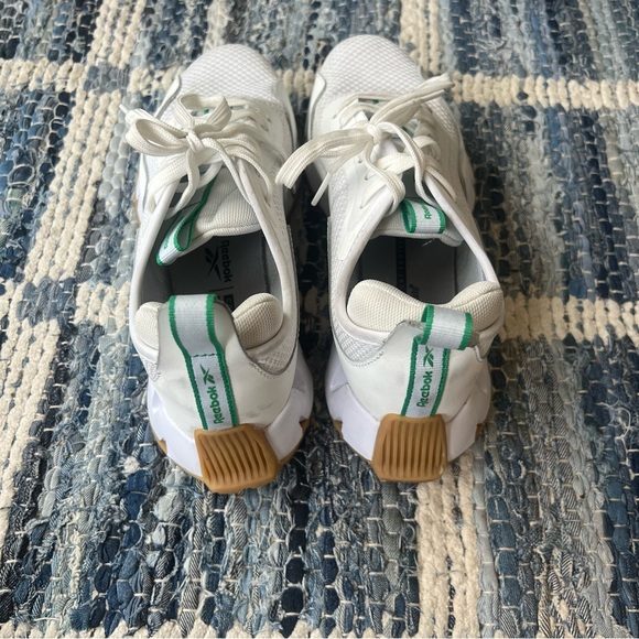 Reebok Green and White Sneakers - Picture 4 of 4